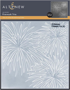 Altenew 3D Embossing Folder "Firework" ALT6652 765453012412