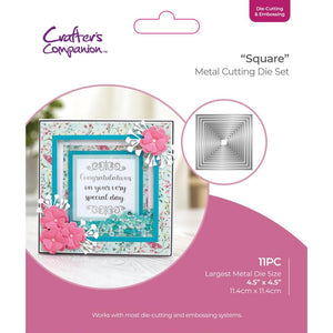 Crafter's Companion Cutting & Embossing Die "Square" 195094106881