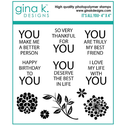 Gina K Stamp Set 