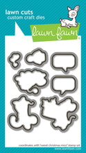 Load image into Gallery viewer, Lawn Fawn Stamp and Dies &quot;Sweet Christmas Mice&quot; LF3568, LF3569 783385582919, 783385582926