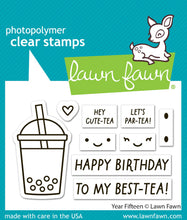 Load image into Gallery viewer, Lawn Fawn Stamp and Dies &quot;Year Fifteen&quot; LF3722, LF3723 7833856722901, 783385672306