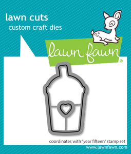 Lawn Fawn Stamp and Dies "Year Fifteen" LF3722, LF3723 7833856722901, 783385672306