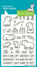 Load image into Gallery viewer, Lawn Fawn Stamp and Dies &quot;Capybaras&quot; LF3764, LF3765 783385671927, 783385671934