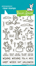 Load image into Gallery viewer, Lawn Fawn Stamp and Dies &quot;Halloween Mice&quot; LF3848, LF3849 783385671088, 783385671095