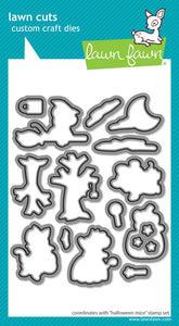 Lawn Fawn Stamp and Dies "Halloween Mice" LF3848, LF3849 783385671088, 783385671095