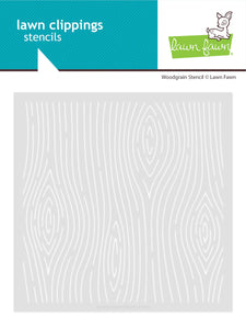 Lawn Fawn Stencil "Woodgrain" LF3874 783385670083