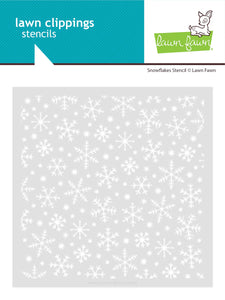 Lawn Fawn Stencil "Snowflakes" LF3923 783385670364