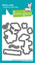 Load image into Gallery viewer, Lawn Fawn Stamp, Dies and Stencils "Mice Flowers " LF4076, LF4077, LF4078; 783385669016, 783385668866, 783385668873
