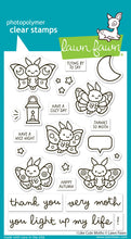 Load image into Gallery viewer, Lawn Fawn Stamp, Die and Stencil Set "I like Cute Moths" LF4192, LF4193, LF4194; 783385667951, 783385667791, 783385667807