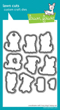 Load image into Gallery viewer, Lawn Fawn Stamp and Die Set " Cozy Dogs" LF4250, LF4251 783385667296, 783385667302