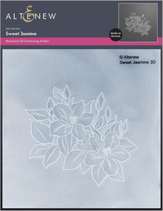 Altenew 3D Embossing Folder "Sweet Jasmine" ALT8837 765453047117