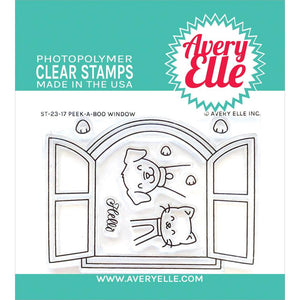 Avery Elle Stamps and Dies Set "Peek-A-BooWindow" ST-23-17, D-23-17 810083781495, 810083781501