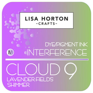 Lisa Horton Crafts Cloud 9 Shimmer Interference Ink Pad "Lavender Fields Shimmer" HCIP074 632793480020