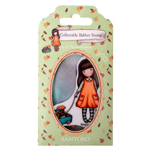 Santoro Gorjuss Girl Stamp No 9 "A Thousand Stories" GOR-ES-STAMP463, 8713943142400