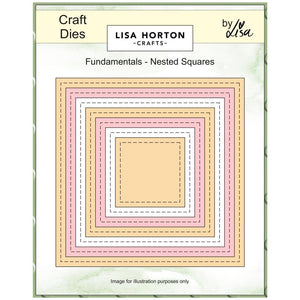 Lisa Horton Die "Nested Squares" LHCCD303 632793483328