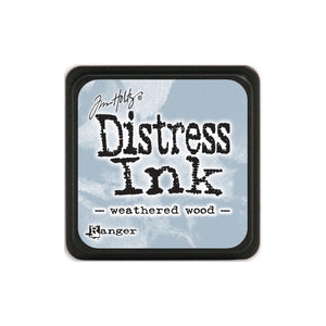 Tim Holtz Distress Mini Ink Pad "Weathered Wood"