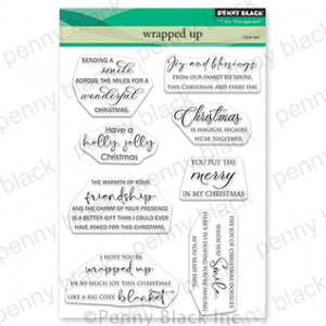 Penny Black Clear Stamps "Wrapped Up" #30-995 759668309955