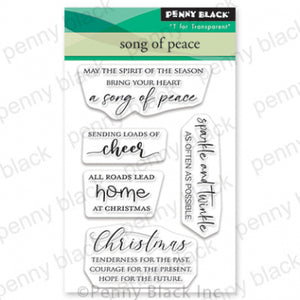 Penny Black Clear Stamps "Song of Peace" #30-999 75966830993