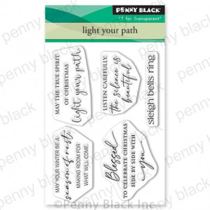 Penny Black Clear Stamps "Light Your Path" #31-000 759668310005