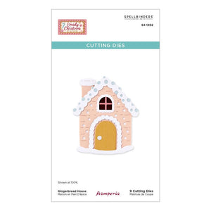 Spellbinders Dies "Gingerbread House" S4-1492 810176107089