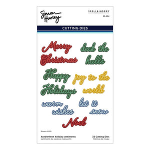 Simon Hurley Die "Handwritten Holiday Sentiment" S5-654, 810146547181