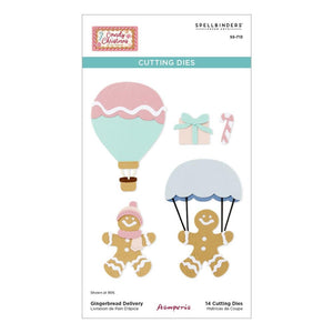 Spellbinders Dies "Gingerbread Delivery" S5-713 810176107072