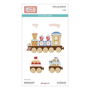 Spellbinders Dies "Gingerbread Train" S7-280 810176107058