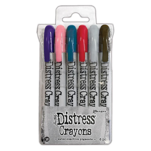Tim Holtz Distress Crayons #16 TDBK84792, 789541084792