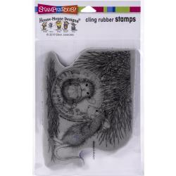 Stampendous House Mouse Cling Stamp Ornamnet Candy HMCR141 744019239173