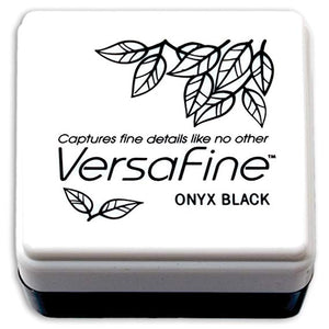 VersaFine Pigment Mini Ink Pad Onyx Black VFS-82 712353400825