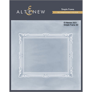 Altenew 3D Embossing Folder "Simple Frame" ALT4874 765453000945