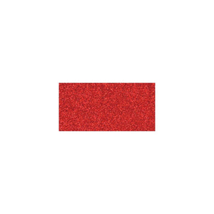 Best Creation Glitter Cardstock 8 1/2"x11" - Red
