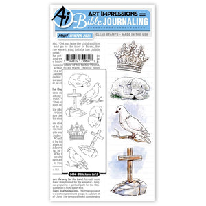 Art Impressions Stamps "Bible Icons Set 2" #5464 750810799020