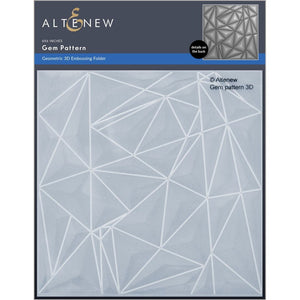 Altenew 3D Embossing Folder "Gem Pattern" ALT7336 765453024590