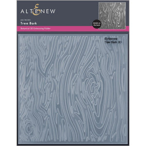 Altenew 3D Embossing Folder "Tree Bark" ALT6664 765453012627