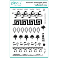 Gina K Stamp Set 