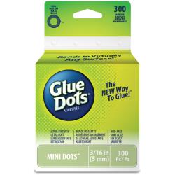 Glue Dots Clear Dot Roll 3/16 in 634524337948