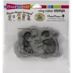 Stampendous House Mouse Stamps "Mouse Tag" HMCM25 744019239067