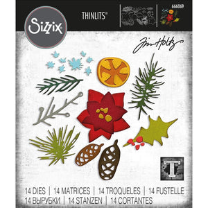 Sizzix Thinlits "Modern Festive" #666069 630454282747