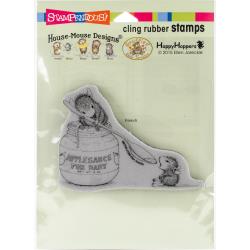 Stampendous House Mouse Cling Stamp-Feeding Baby #HMCP90  744019231528