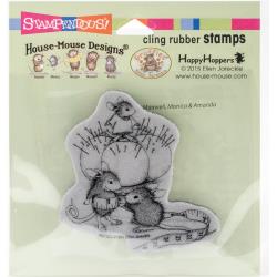 Stampendous House Mouse Cling Stamp-Tiny Tailor #HMCQ20  744019231573
